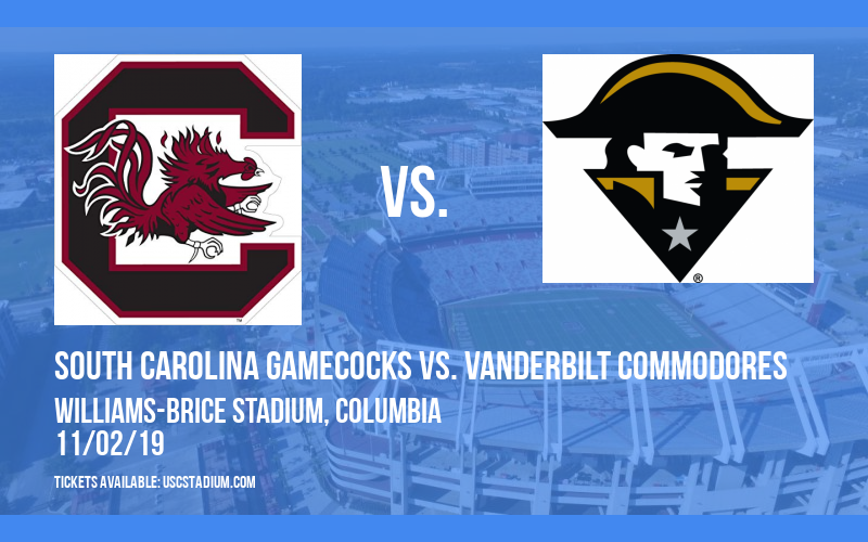 South Carolina Gamecocks vs. Vanderbilt Commodores at Williams-Brice Stadium tickets South Carolina Gamecocks vs. Vanderbilt Commodores at Williams-Brice Stadium