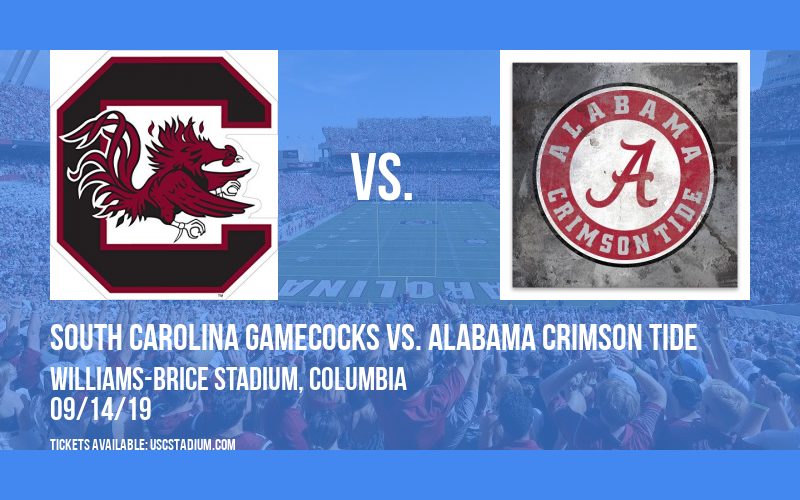 South Carolina Gamecocks vs. Alabama Crimson Tide at Williams-Brice Stadium tickets South Carolina Gamecocks vs. Alabama Crimson Tide at Williams-Brice Stadium