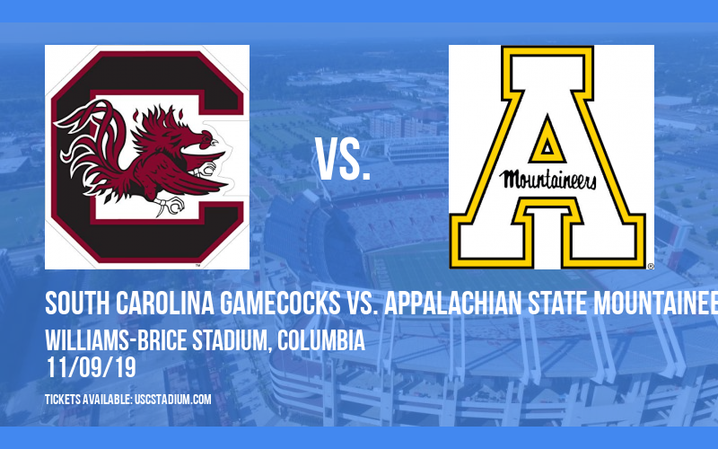 South Carolina Gamecocks vs. Appalachian State Mountaineers at Williams-Brice Stadium