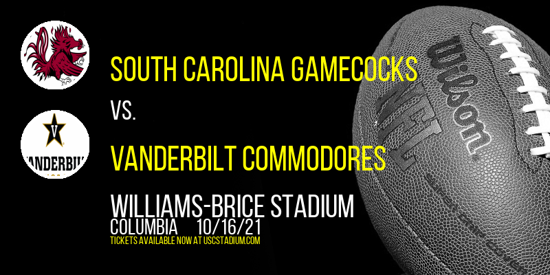 South Carolina Gamecocks vs. Vanderbilt Commodores at Williams-Brice Stadium