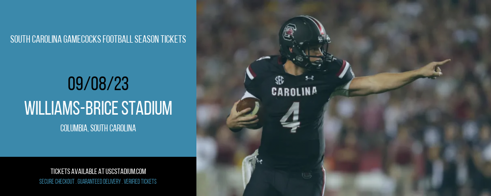 South Carolina Gamecocks Football Season Tickets at Williams-Brice Stadium
